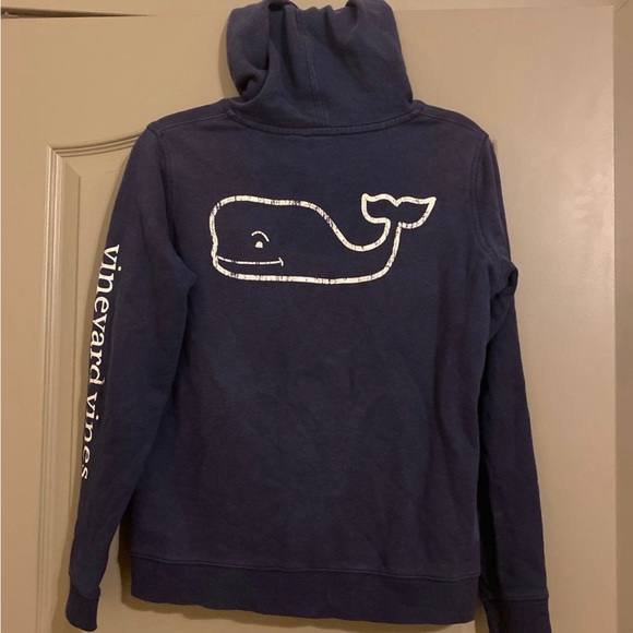 Vineyard Vines Sweaters - Vineyard Vines Navy Hoodie Size XS